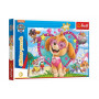 Puzzle Paw Patrol/Tlapková patrola třpytivé 100 dílků 48x34cm v krabici 33x23x4cm