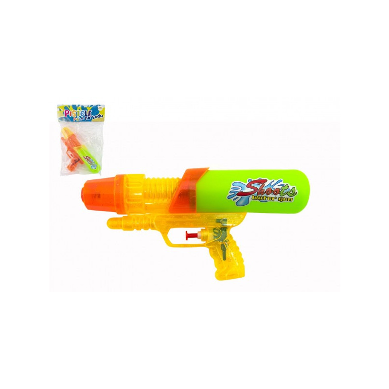 Teddies Vodní pistole plast 24 cm 2 barvy v sáčku 00850166-XG