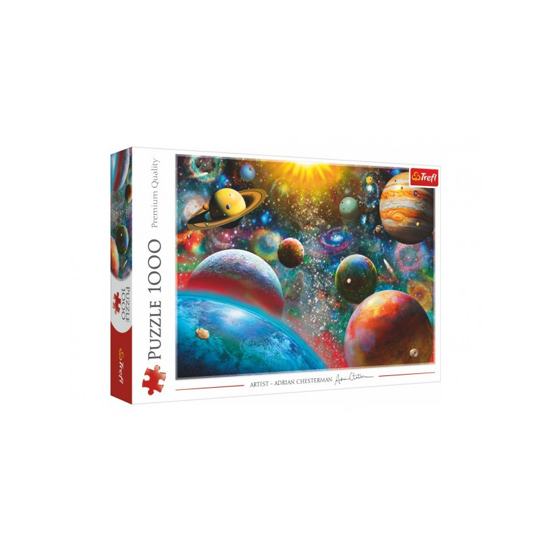 Trefl Puzzle Vesmír 1000 dílků 68,3x48cm v krabici 40x27x6cm 89010624-XG