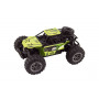 Auto RC buggy terénní zelené 22cm plast 2,4GHz na baterie + dobíjecí pack v krabici 32x16x18cm