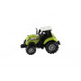 Traktor plast 11cm na baterie na volný chod se světlem, zvukem 12ks v boxu