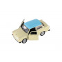 Auto Welly Trabant 601 Klasic kov/plast 11cm 1:34-39 na volný chod 4 barvy v krabičce 15x7x7cm
