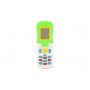 Telefon Mobil plast 6x17cm na baterie se zvukem se světlem 2 barvy na kartě 12m+