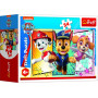 Minipuzzle 54 dílků Paw Patrol/Tlapková Patrola 4 druhy v krabičce 9x6x3cm 40ks v boxu