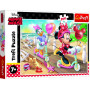 Puzzle Minnie na pláži/Disney Minnie 200 dílků 48x34cm v krabici 33x23x4cm