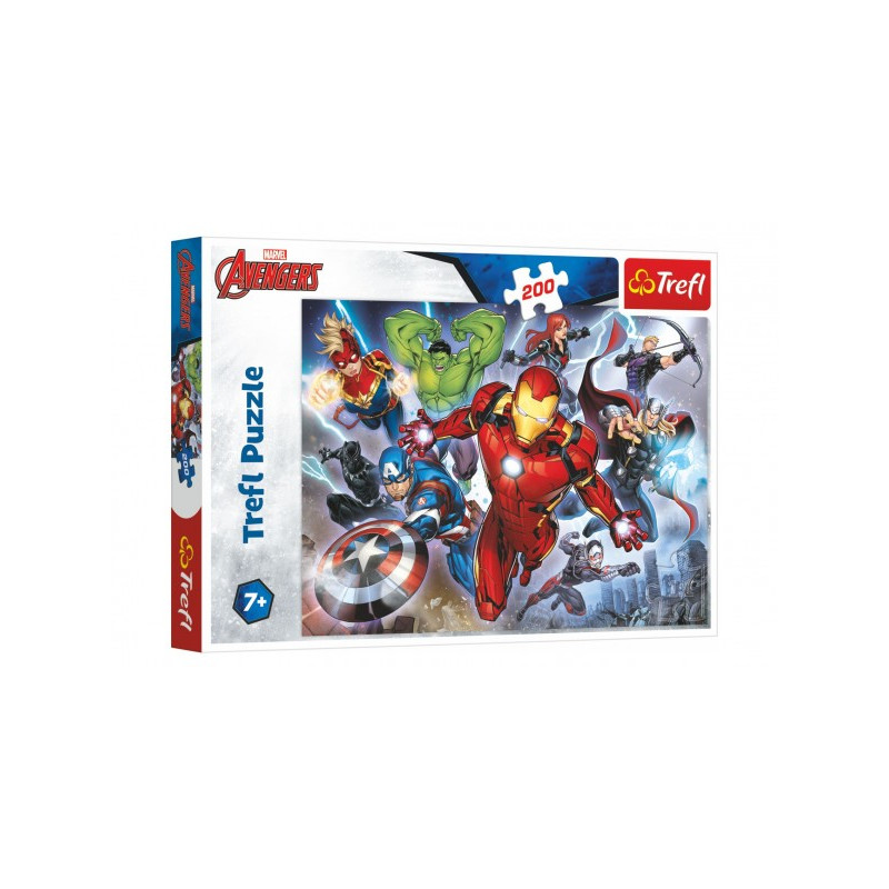 Trefl Puzzle Disney Avengers 200 dílků 48x34cm v krabici 33x23x4cm 89013260-XG