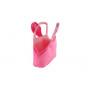 Jednorožec v kabelce/tašce růžové plyš 18x20cm v sáčku