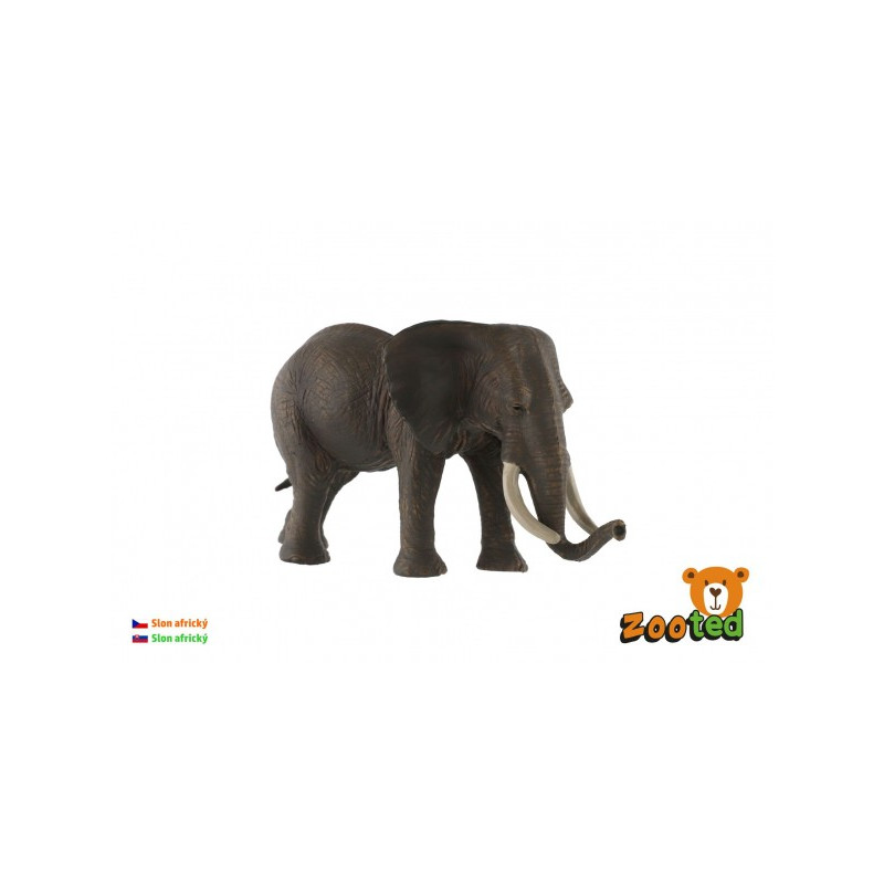 ZOOted Slon africký zooted plast 17cm v sáčku 00861066-XG