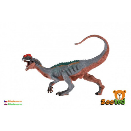 Dilophosaurus zooted plast 15cm v sáčku