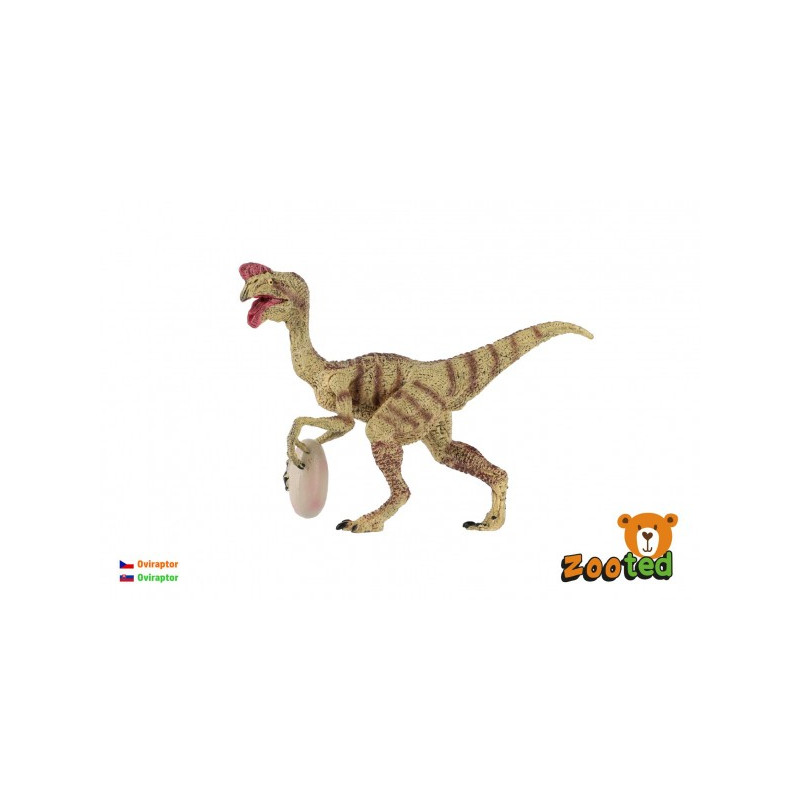 ZOOted Oviraptor s vejcem zooted plast 12cm v sáčku 00861148-XG