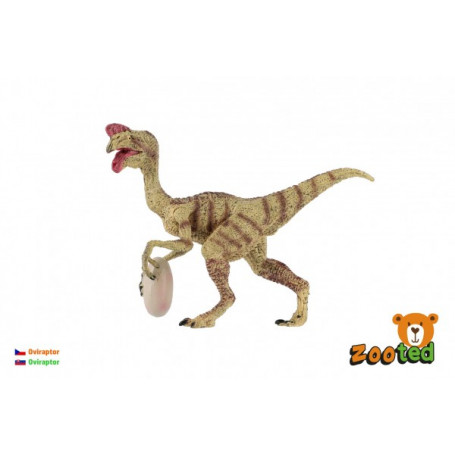 Oviraptor s vejcem zooted plast 12cm v sáčku