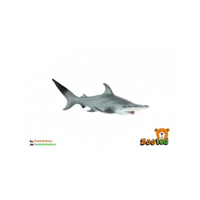 ZOOted Žralok kladivoun velký zooted plast 19cm v sáčku 00861153-XG
