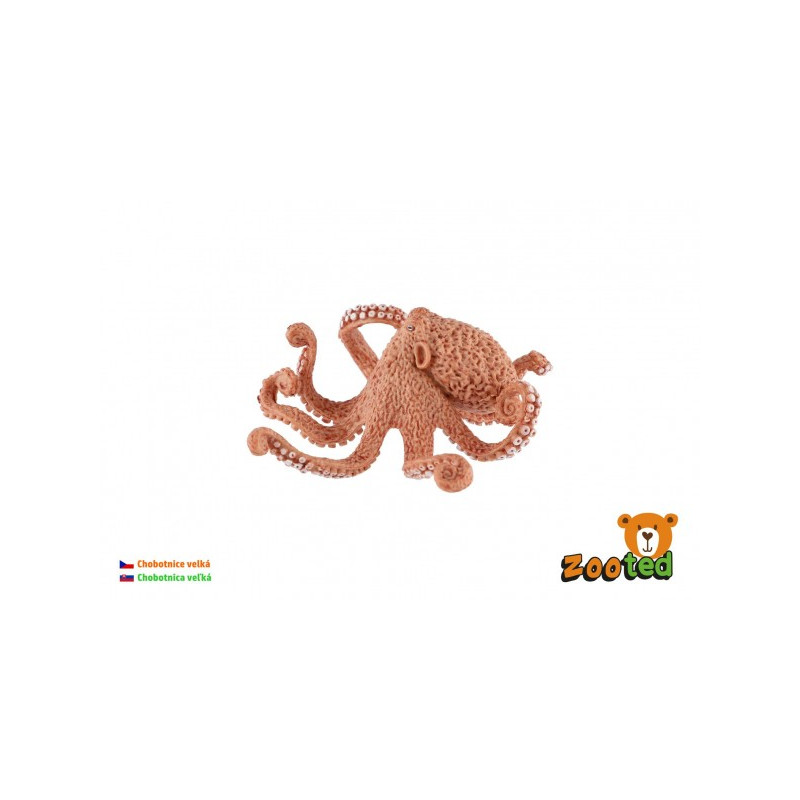 ZOOted Chobotnice velká zooted plast 11cm v sáčku 00861156-XG