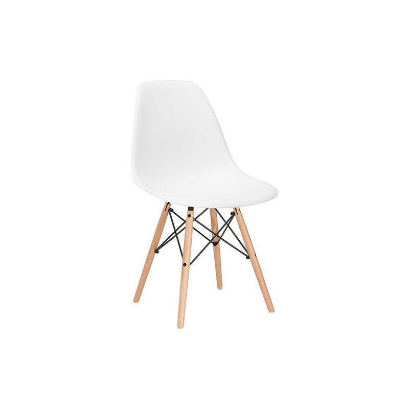 SPRINGOS Designová židle SPRINGOS MILANO bílá DC0002-XG
