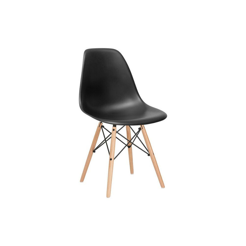SPRINGOS Designová židle SPRINGOS MILANO černá DC0003-XG