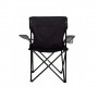 Kempingové křeslo SPRINGOS COSTA XXL šedo-černé