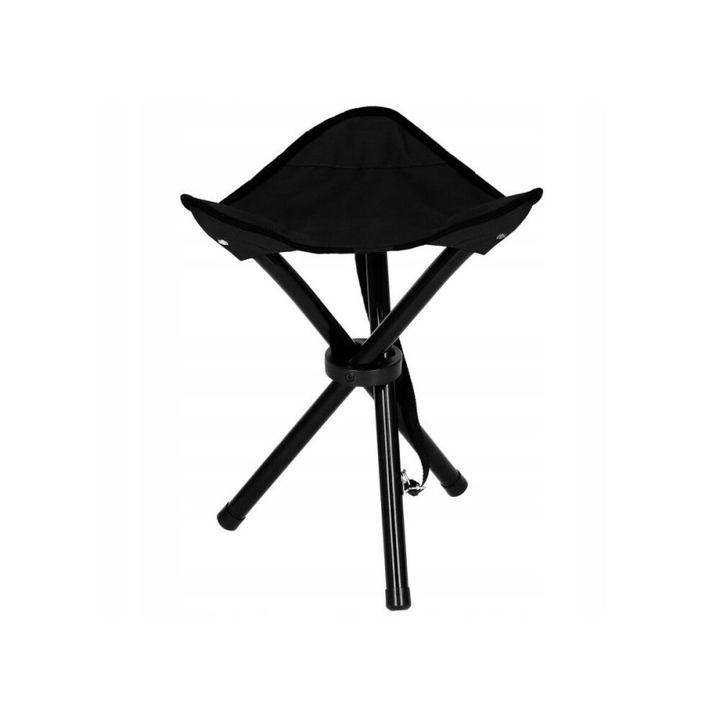 SPRINGOS Cestovní skládací židle SPRINGOS TRAVEL černá CS0009-XG