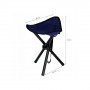Cestovní skládací židle SPRINGOS TRAVEL modrá