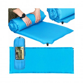 Samonafukovací karimatka 180x50x5 cm, modrá SPRINGOS APPOLO