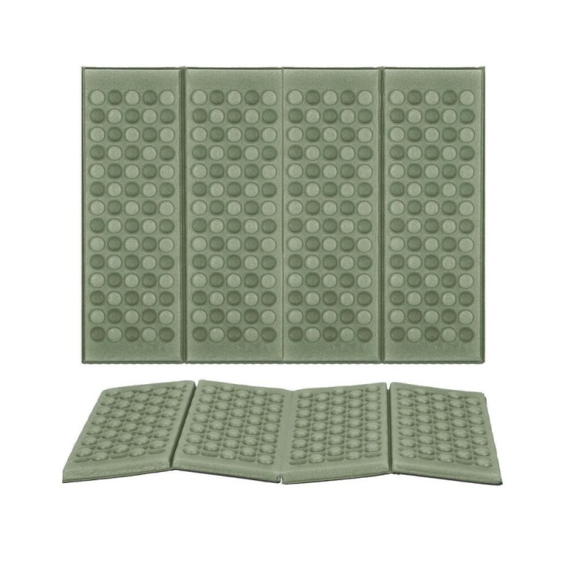 SPRINGOS Skládací karimatka na sezení 40x28 cm, zeleno-černá SPRINGOS TUNGA PM0005-XG