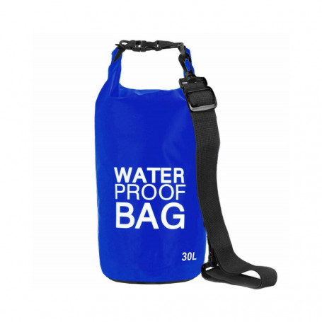 Nepromokavý vak 30l SPRINGOS WATER PROOF BAG modrý