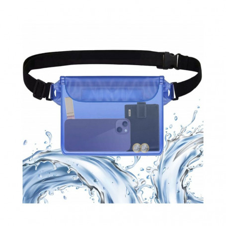 Voděodolná ledvinka 18x22 cm SPRINGOS CS0021 modrá