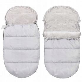 Zimní fusak 4v1 SPRINGOS PURE světle šedý