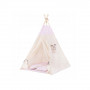 Teepee stan pro děti SPRINGOS Růžový Zigzag
