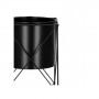 Květináč se stojanem 53 cm, černý SPRINGOS ARTON