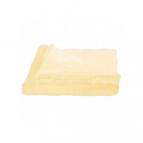 Deka 200x220 cm dvouvrstvá SPRINGOS LOTUS žlutá