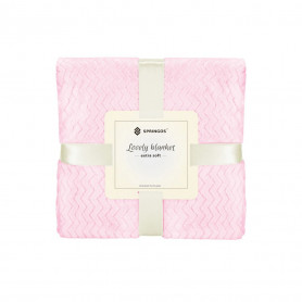 Deka 160x200 cm Springos Splendit růžová