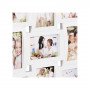 Fotorámeček na 18 fotek, 93x47 cm, bílý SPRINGOS PANORAMA