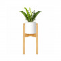 Dřevěný stojan na květiny 35 cm, přírodní SPRINGOS FLO MAX