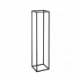 Květináč se stojanem 100 cm, černý SPRINGOS BOLD