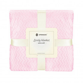 Deka 200x220 cm Springos Splendit růžová