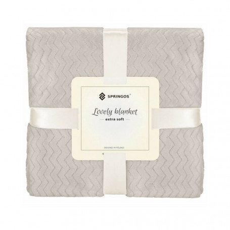 Deka 200x220 cm Springos Splendit béžová