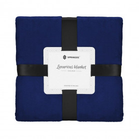 Deka 200x220 cm Springos Grande námořnická modrá