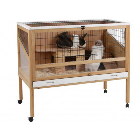 Klec pro králíky a hlodavce KERBL 82725 INDOOR DELUXE - jednopatrová