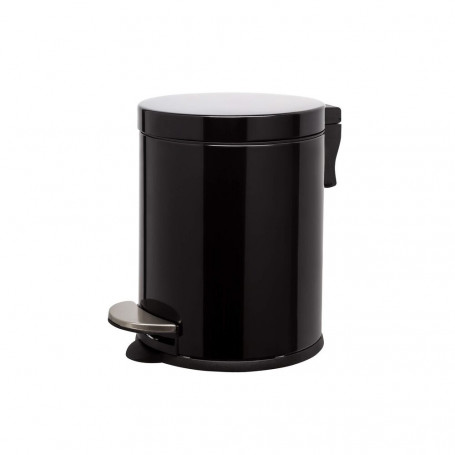 Odpadkový koš 5l SPRINGOS DECO černá nerez