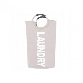 Koš na prádlo 115l SPRINGOS LAUNDRY šedý