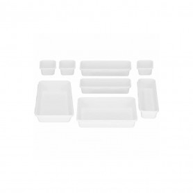 Organizéry do zásuvky sada 8ks, bílé SPRINGOS HA3057