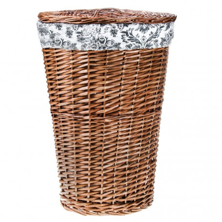 Proutěný koš na prádlo 28x37x50 cm SPRINGOS HOME hnědý