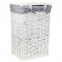 Proutěný koš na prádlo 40x30x60 cm SPRINGOS HOME bílý