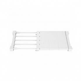 Organizér do skříně nastavitelný, bílý SPRINGOS HA3109