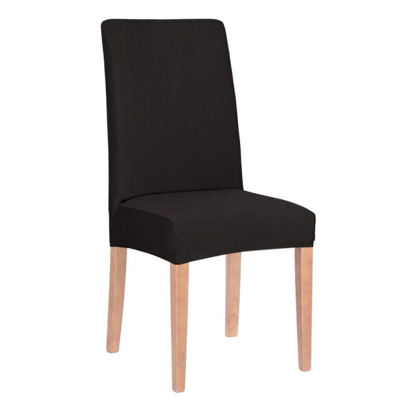 SPRINGOS Potah na židli elastický, černý SPRINGOS SPANDEX HA0004-XG