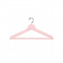 Ramínka na šaty 43cm dřevěné, růžové, sada 3ks SPRINGOS URBAN