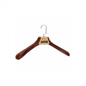 Ramínko na šaty 40 cm, dřevěné, tmavě hnědé SPRINGOS LUXURY