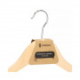 Dřevěné ramínka na šaty 45 cm, přírodní SPRINGOS HG0050