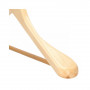 Dřevěné ramínka na šaty 45 cm, přírodní SPRINGOS HG0050