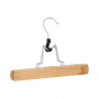 Dřevěná ramínka na kalhoty 25 cm, přírodní, sada 2ks SPRINGOS HG0054